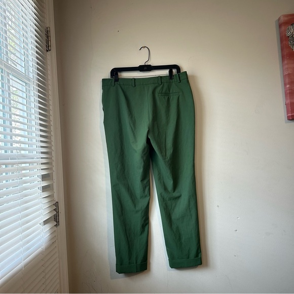Jones New York Women’s Forest Green Pants Size 10 Stretch Office - Picture 2 of 9